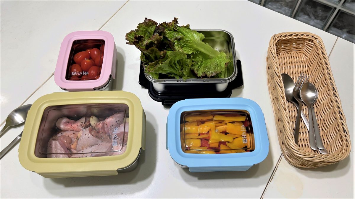 健康食尚的料理生活，鍋寶馬卡龍可微波304不鏽鋼保鮮盒4件組