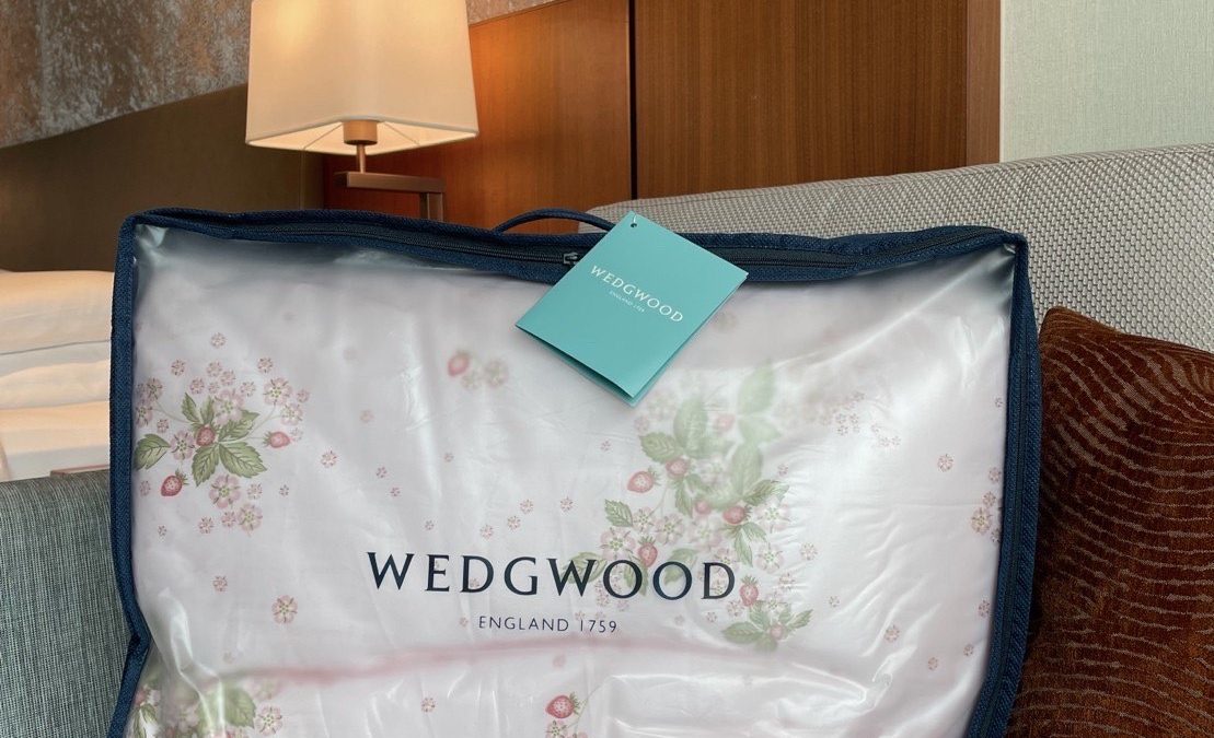 WEDGWOOD｜開箱MOMO獨家300織長纖棉兩用被四件組，超高CP不能錯過！
